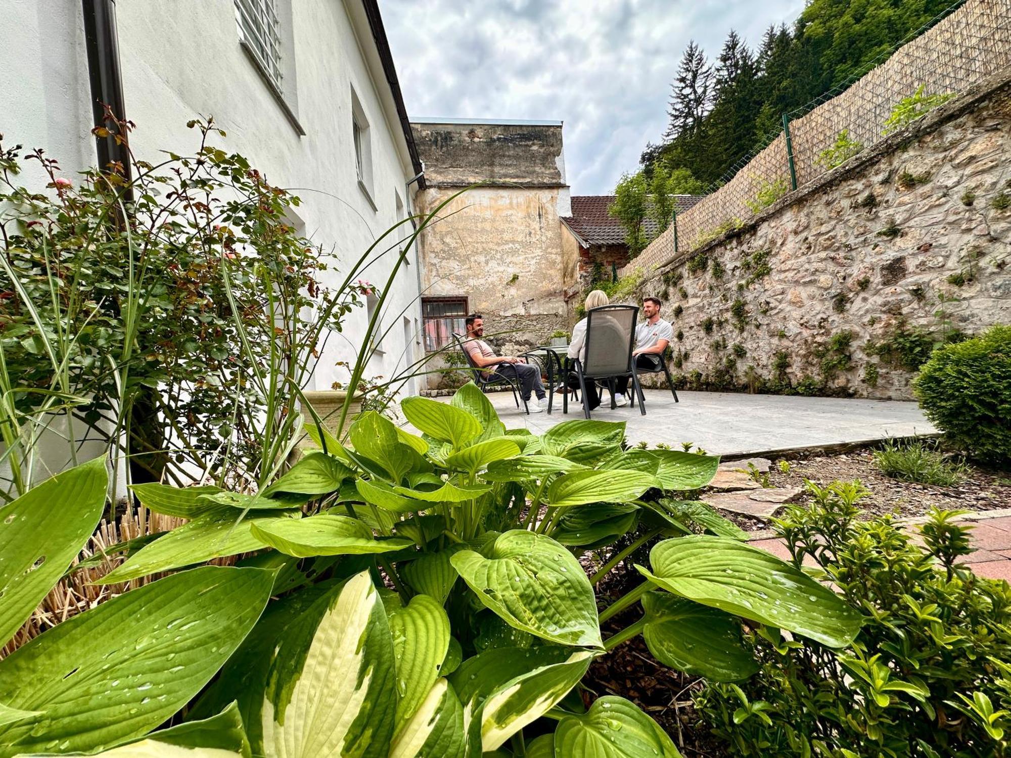 Schoene Ferienwohnung Schottwien Exterior foto
