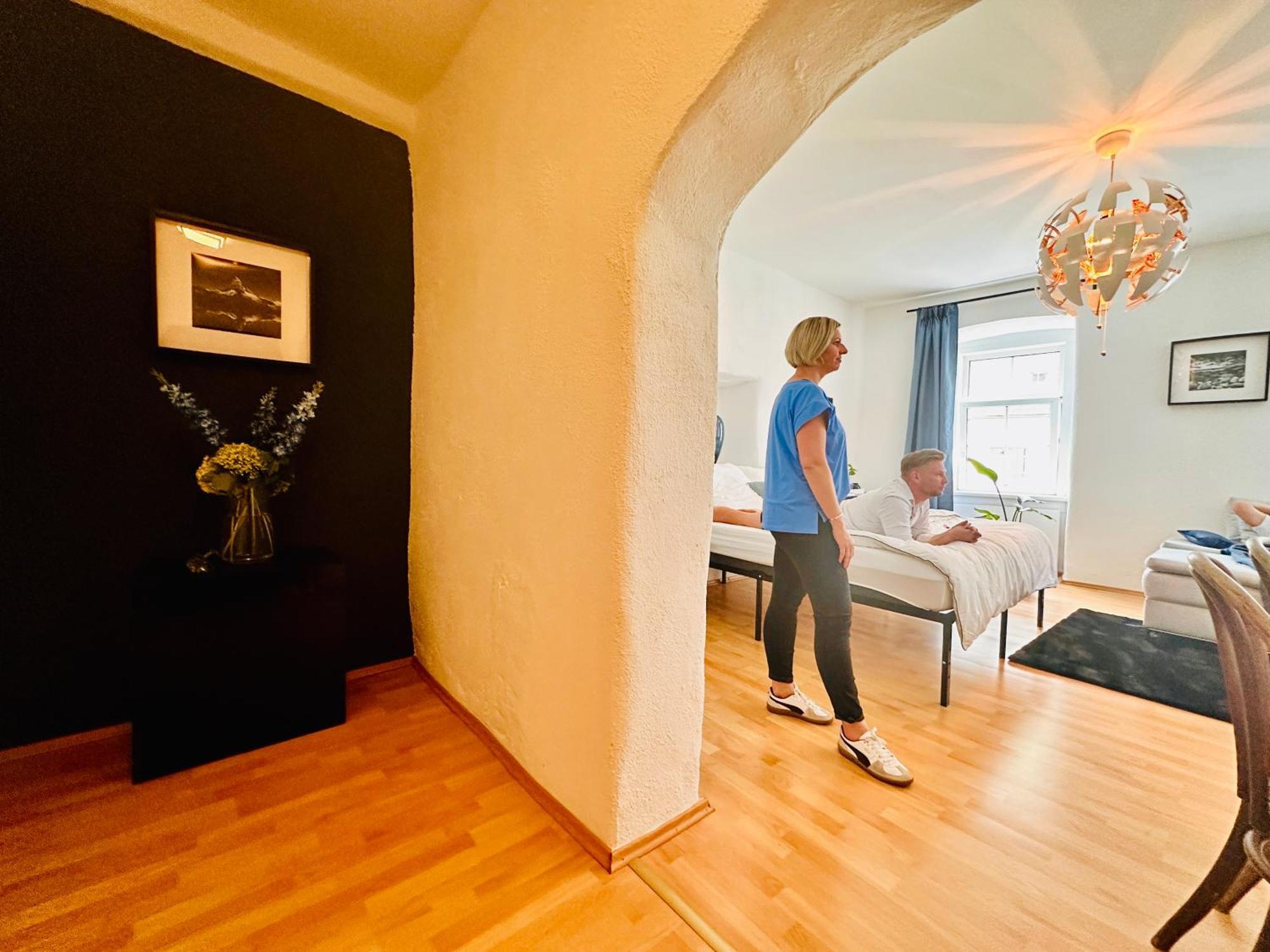 Schoene Ferienwohnung Schottwien Exterior foto