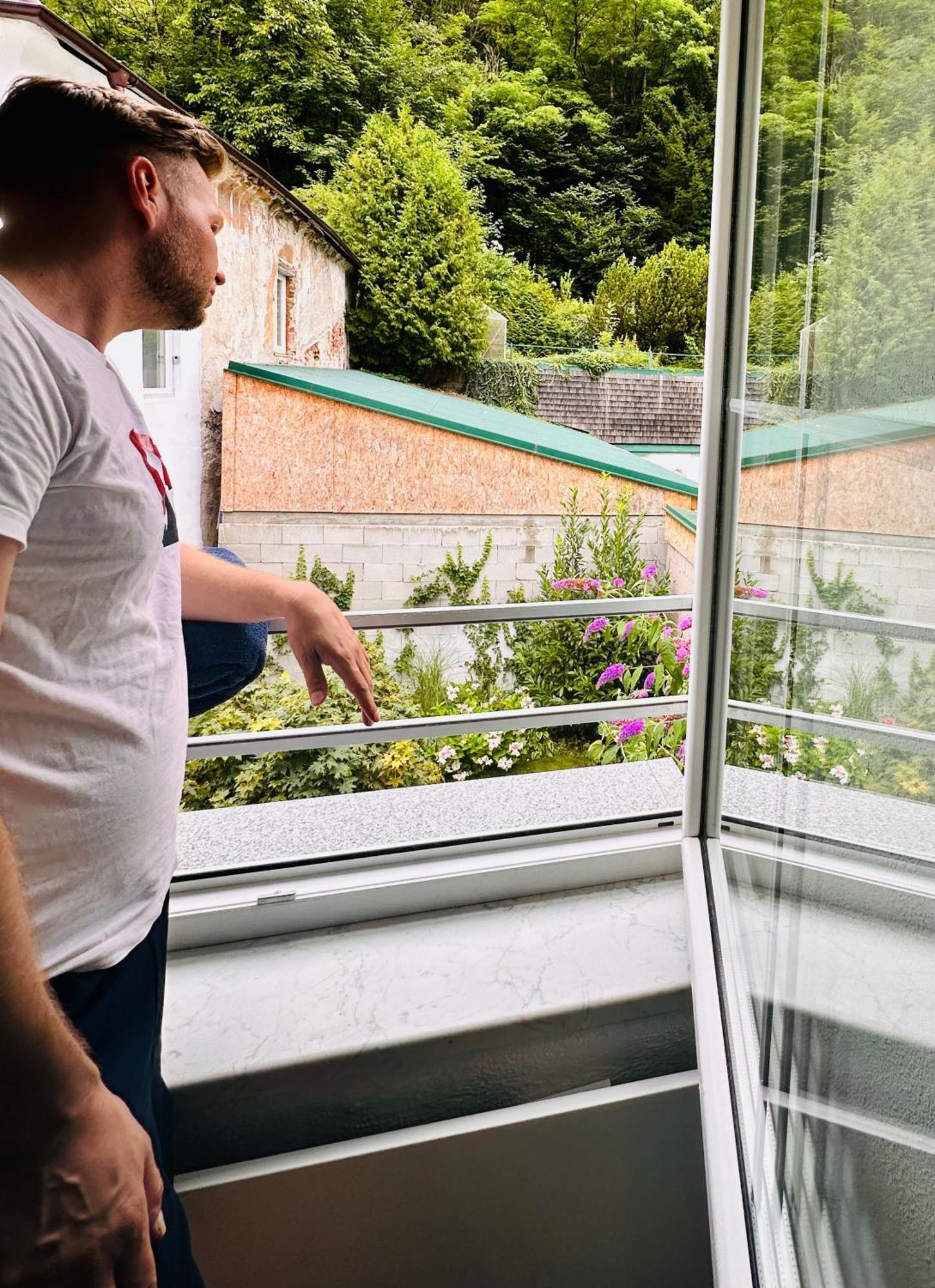 Schoene Ferienwohnung Schottwien Exterior foto